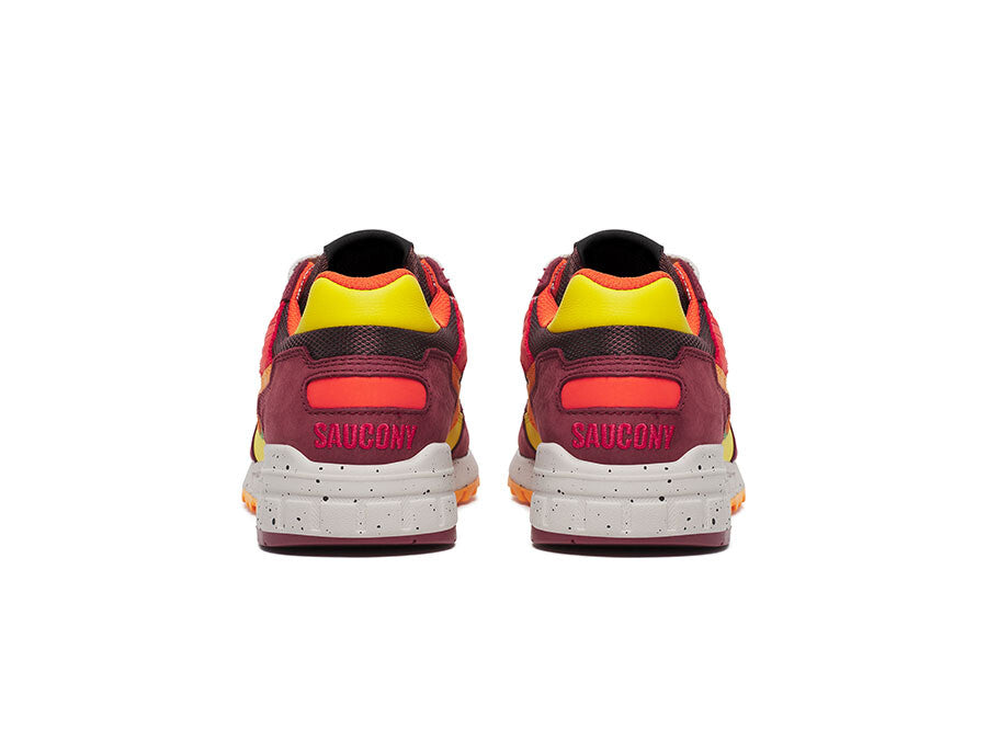 SAUCONY SHADOW 5000 BURDEOS NARANJA