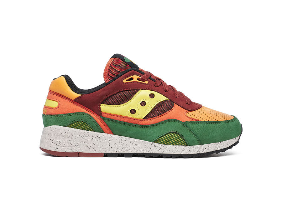 SAUCONY SHADOW 6000 VERDE NARANJA