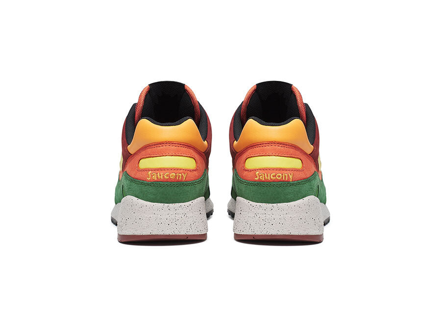 SAUCONY SHADOW 6000 VERDE NARANJA