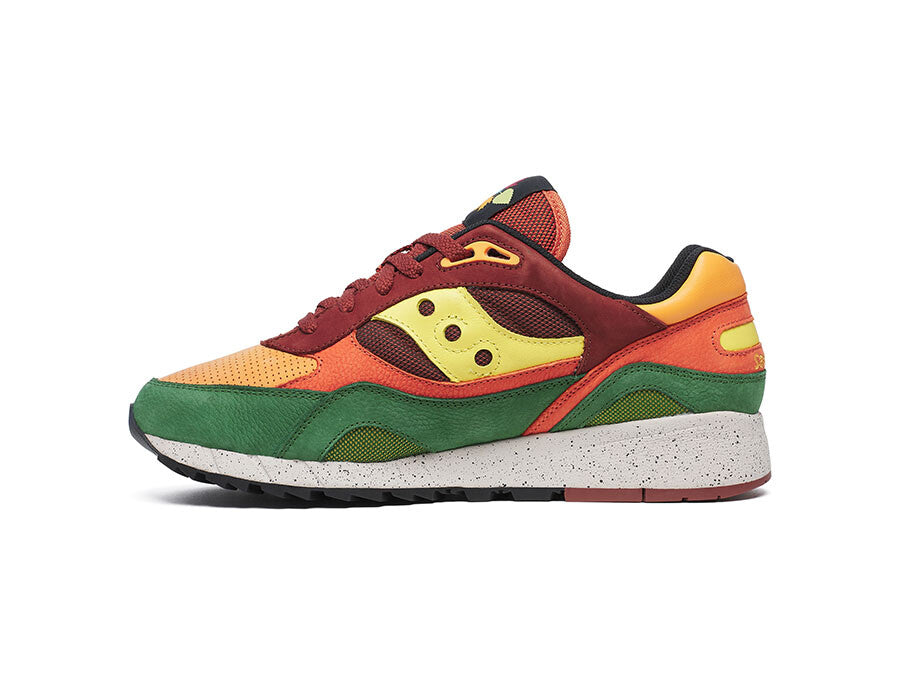 SAUCONY SHADOW 6000 VERDE NARANJA