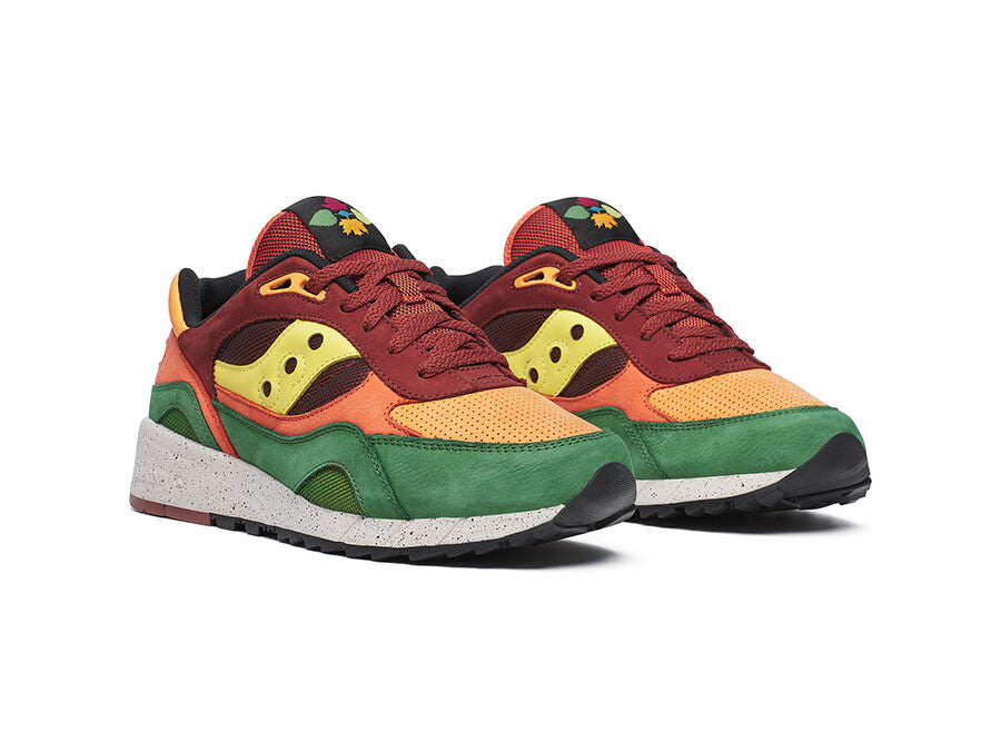 SAUCONY SHADOW 6000 VERDE NARANJA