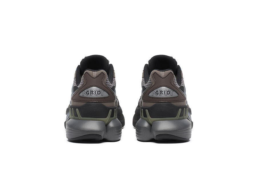 SAUCONY GRID NXT MARRON PLATA