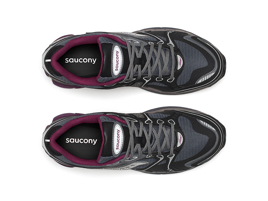 SAUCONY PROGRID TRIUMPH 4 GRIS OSCURO CIRUELA