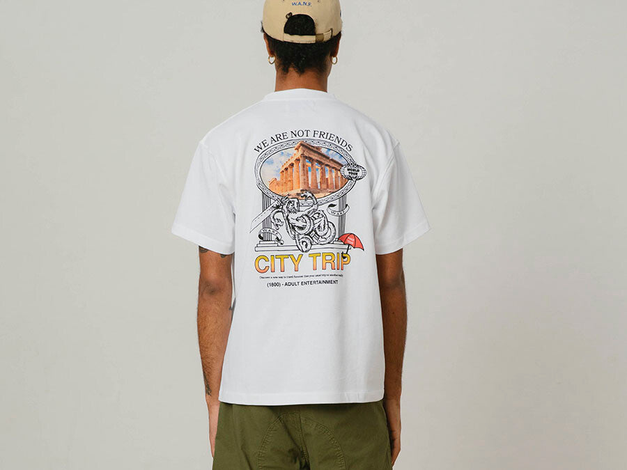 CAMISETA WANF ADULT ENTERTEIMENT WHITE