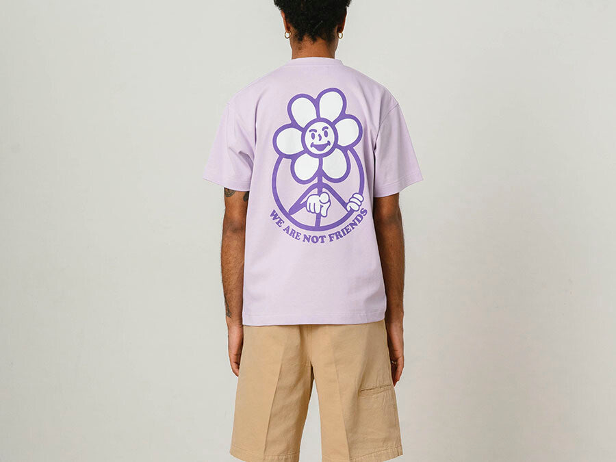 CAMISETA WANF DAISY LOGO LAVANDER