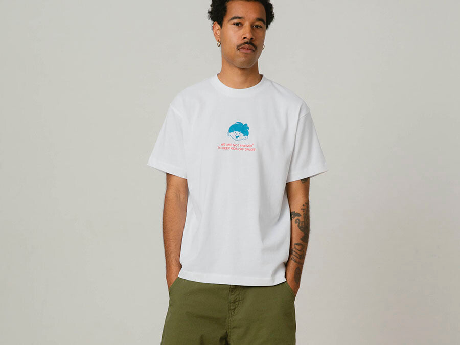 CAMISETA WANF KIDS OFF DRUGS WHITE