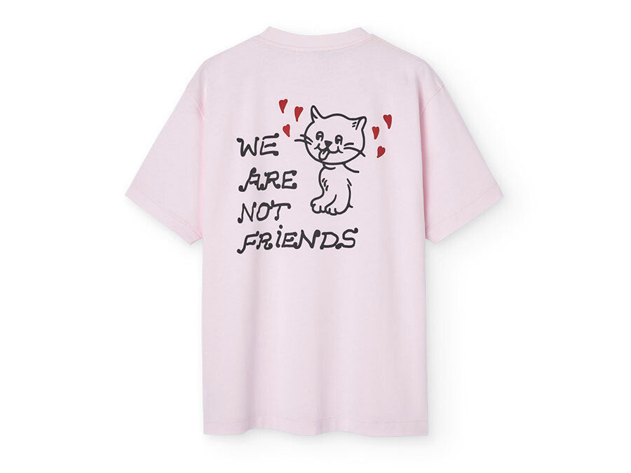 CAMISETA WANF LOVE YOUR CAT PINK