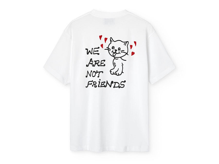 CAMISETA WANF LOVE YOUR CAT WHITE