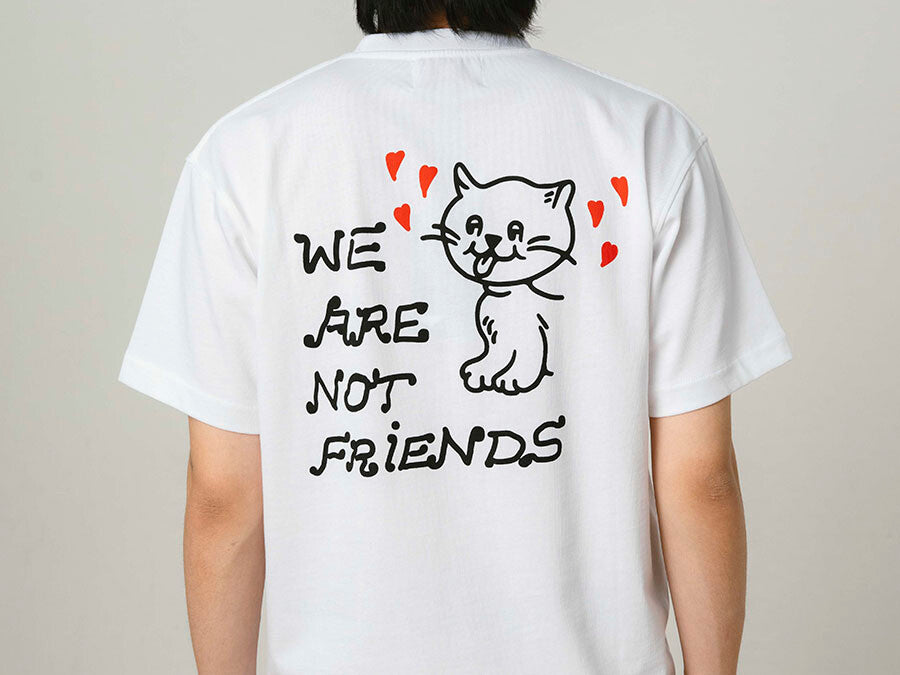 CAMISETA WANF LOVE YOUR CAT WHITE