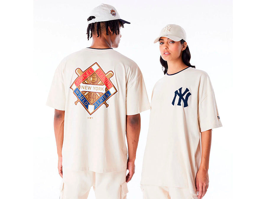 CAMISETA NEW ERA NEW YORK YANKEES WHITE