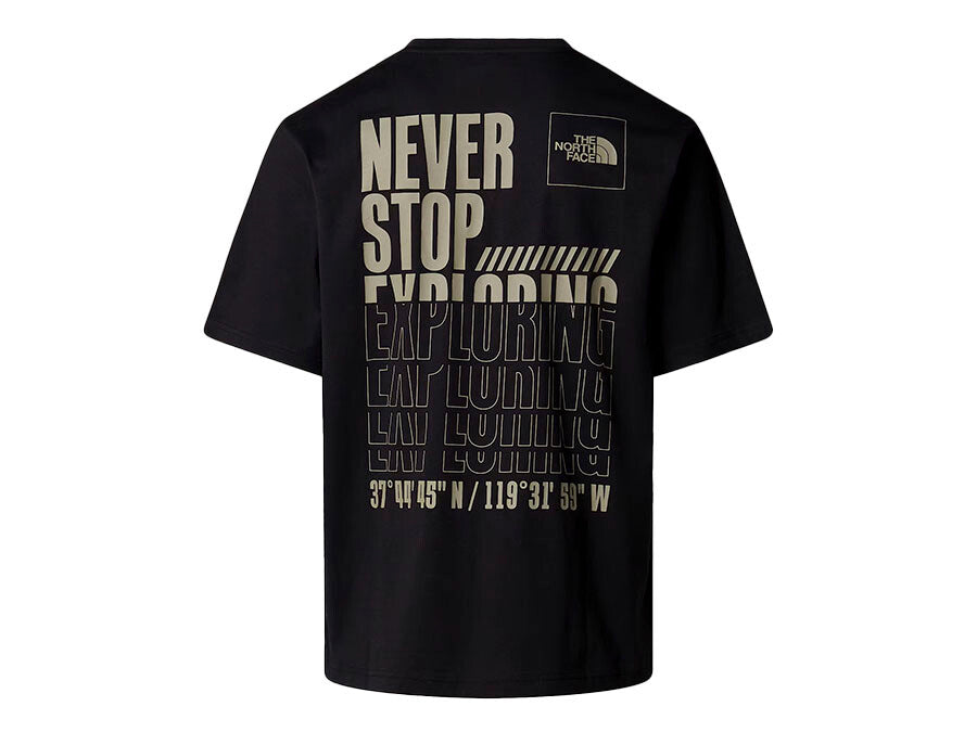 CAMISETA TNF COORDINATES TEE BLACK