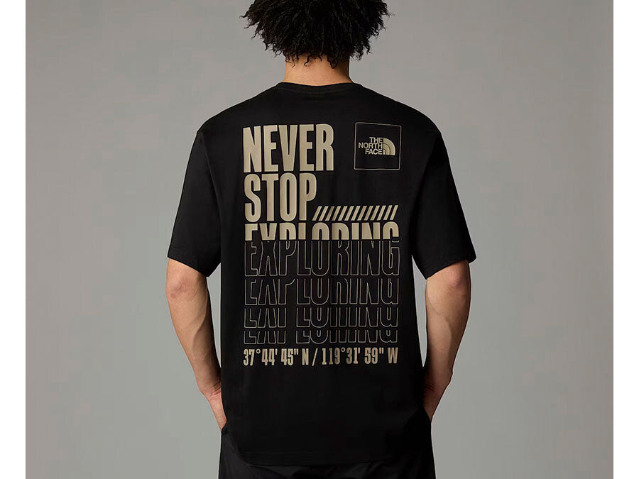 CAMISETA TNF COORDINATES TEE BLACK