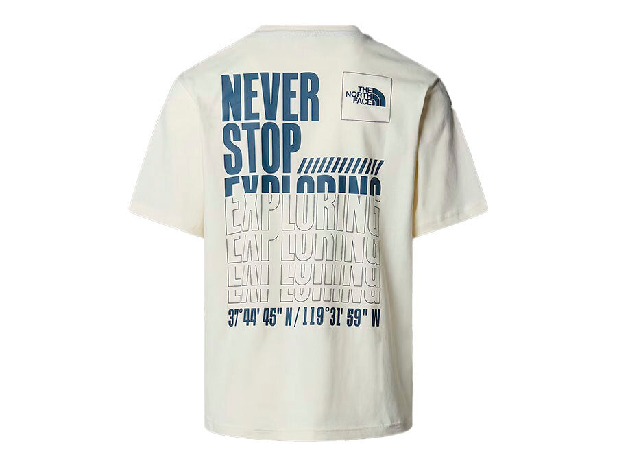 CAMISETA TNF COORDINATES TEE WHITE DUNE