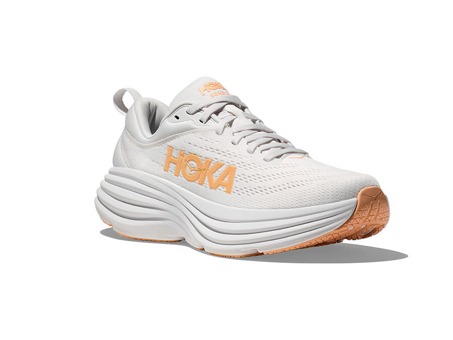 HOKA W BONDI 8 WHITE
