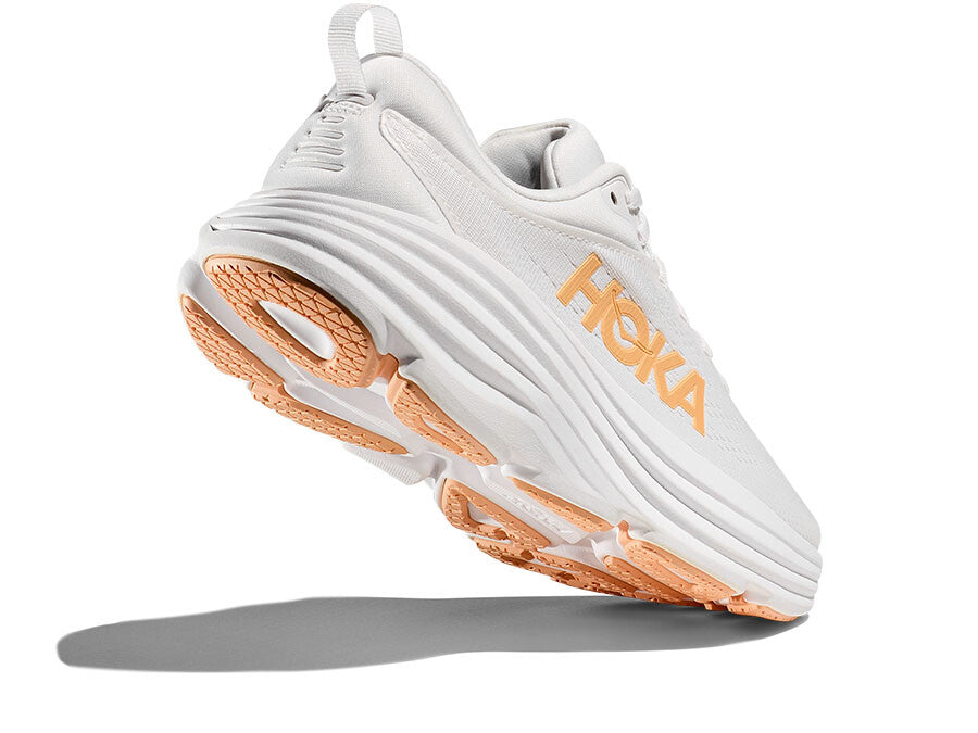 HOKA W BONDI 8 WHITE