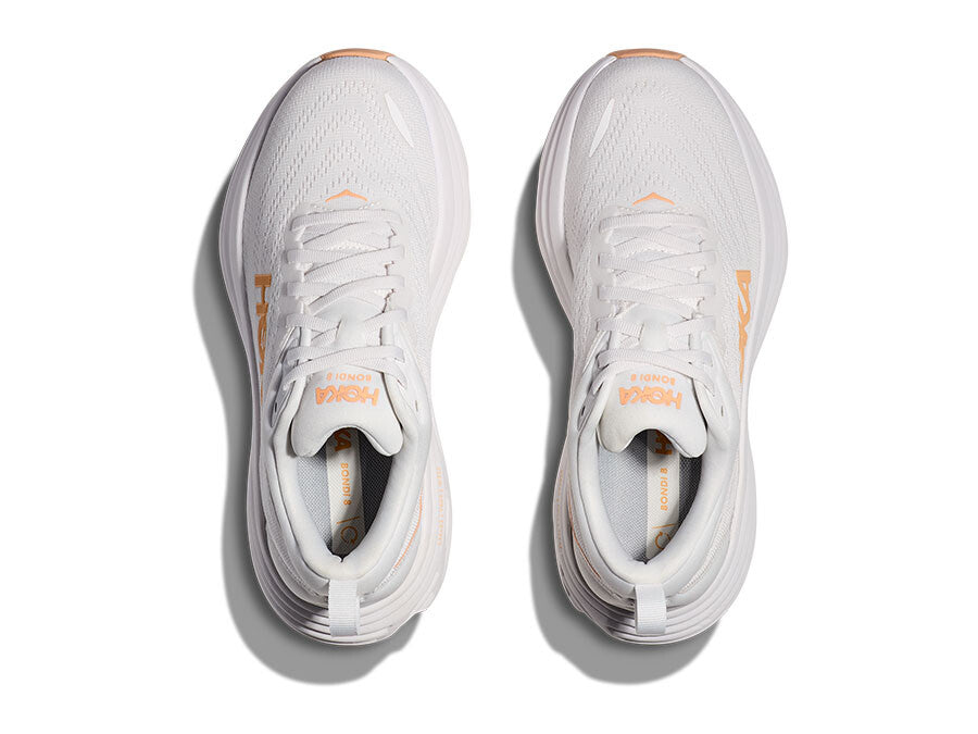 HOKA W BONDI 8 WHITE