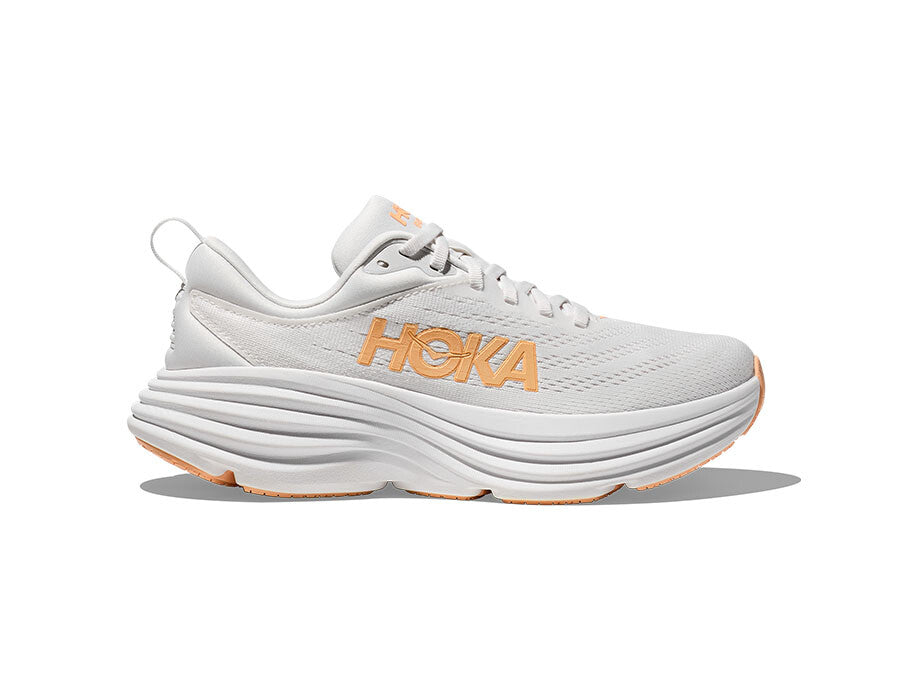 HOKA W BONDI 8 WHITE
