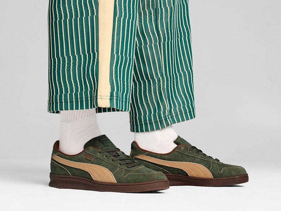 PUMA INDOOR R-SUEDE GREEN