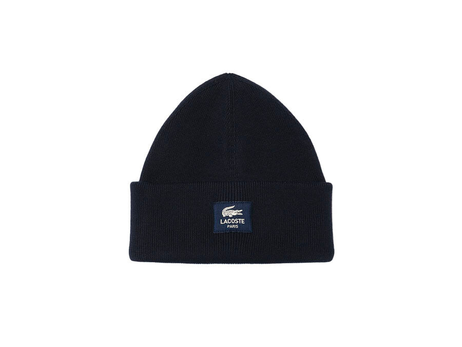 BEANI LACOSTE KNITTED BLACK
