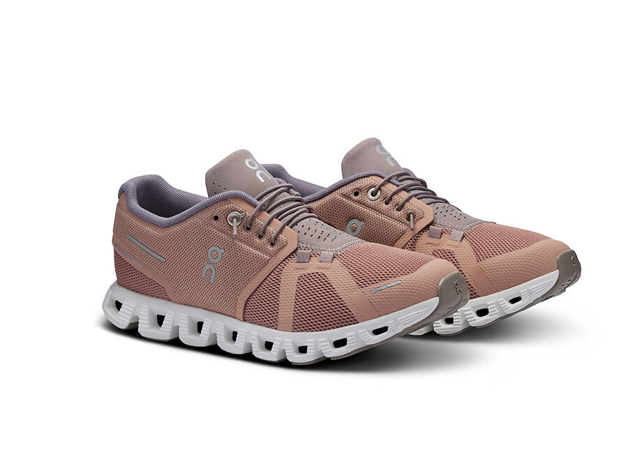 ON RUNNING CLOUD 5 W ROSEBROWN FOG