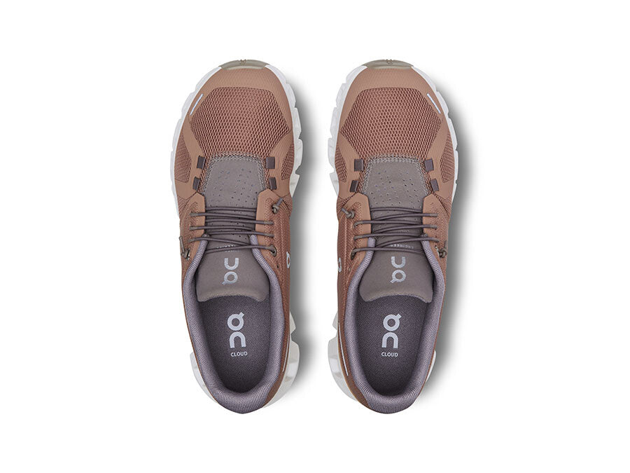 ON RUNNING CLOUD 5 W ROSEBROWN FOG