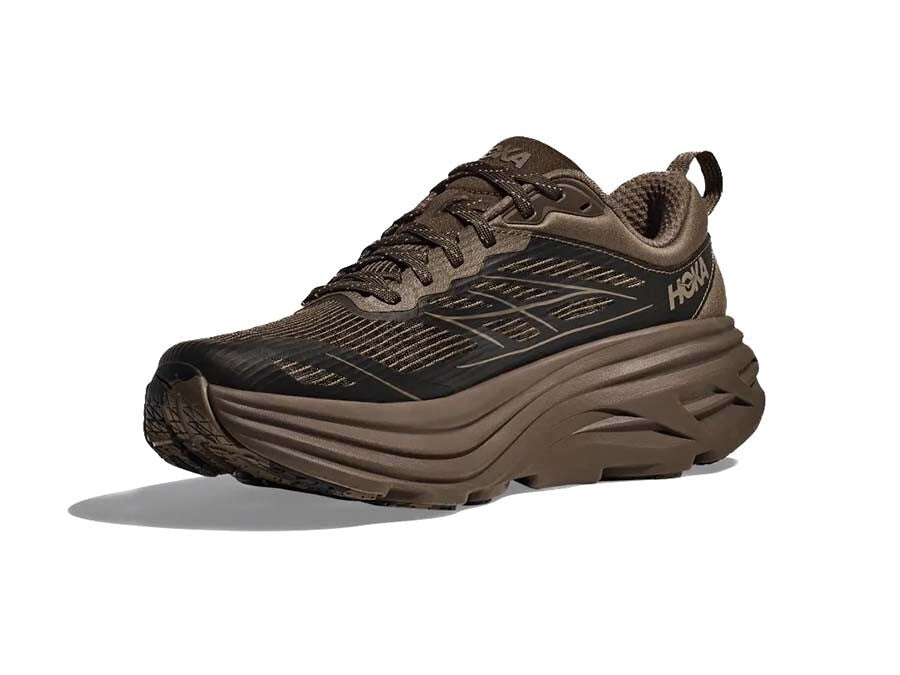 HOKA U BONDI 8 TS CAGED UMBER DEEP UMBER