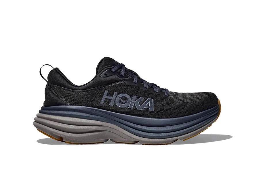 HOKA BONDI 8 BLACK IRON ORE