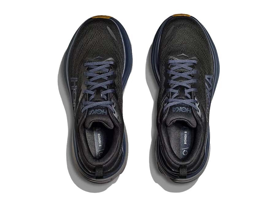 HOKA BONDI 8 BLACK IRON ORE