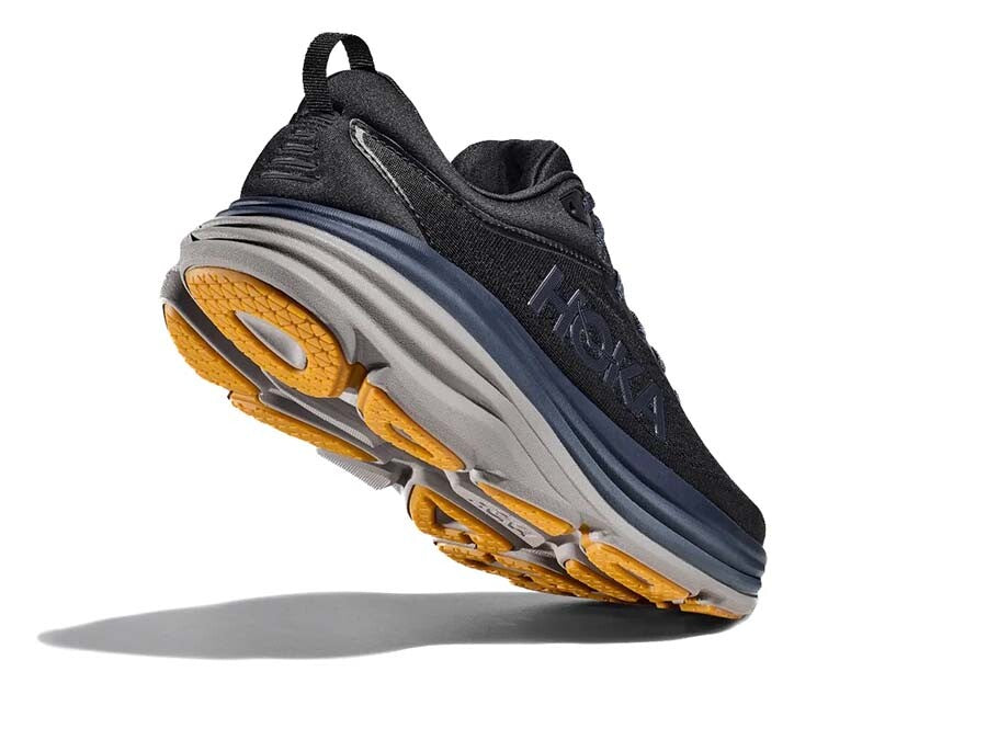 HOKA BONDI 8 BLACK IRON ORE