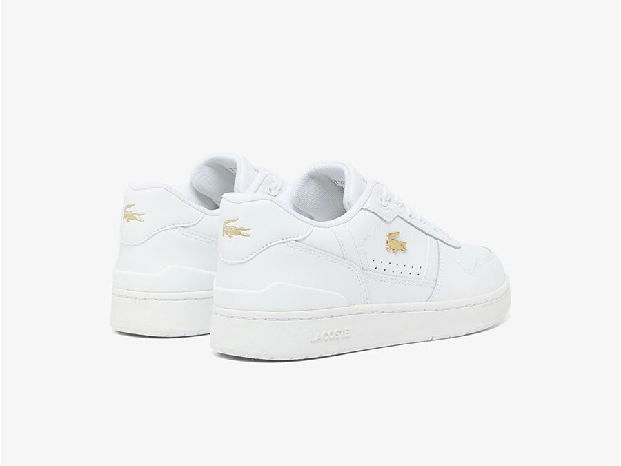 LACOSTE T-CLIP WHITE GOLD
