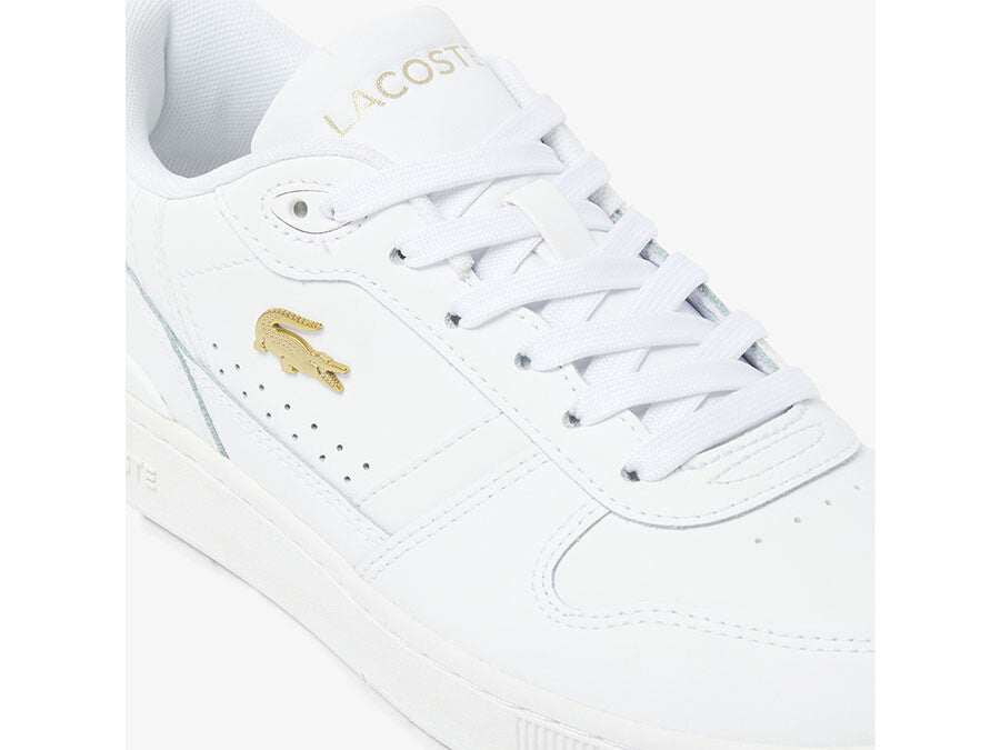 LACOSTE T-CLIP WHITE GOLD