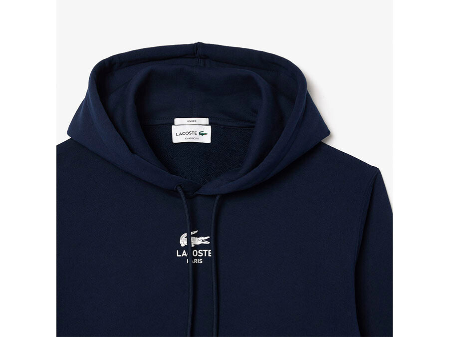 SUDADERA LACOSTE HOODIE AZUL MARINO