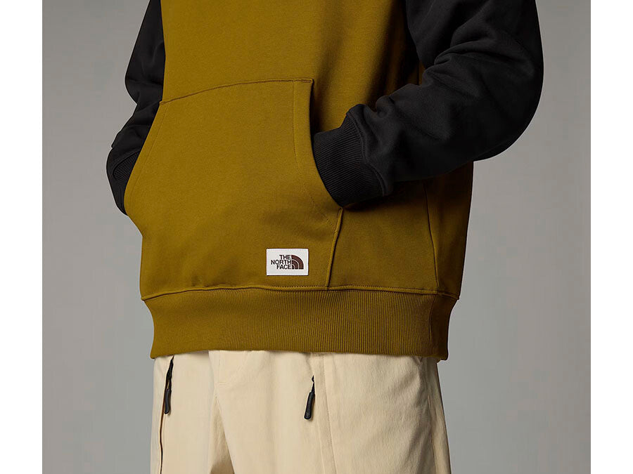 SUDADERA TNF HERITAGE HOODIE MOSS GREEN