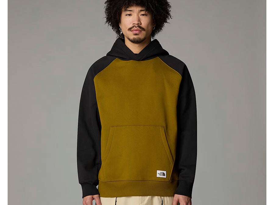 SUDADERA TNF HERITAGE HOODIE MOSS GREEN