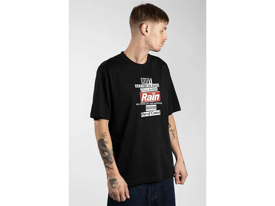 CAMISETA WASTED RAIN T-SHIRT BLACK