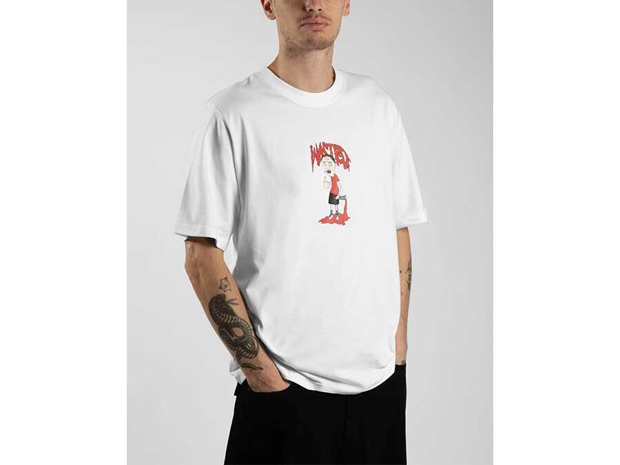 CAMISETA WASTED WHITE BLAST T-SHIRT