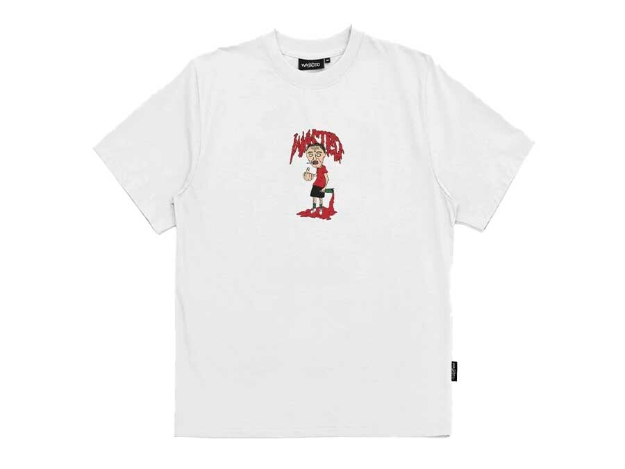 CAMISETA WASTED WHITE BLAST T-SHIRT