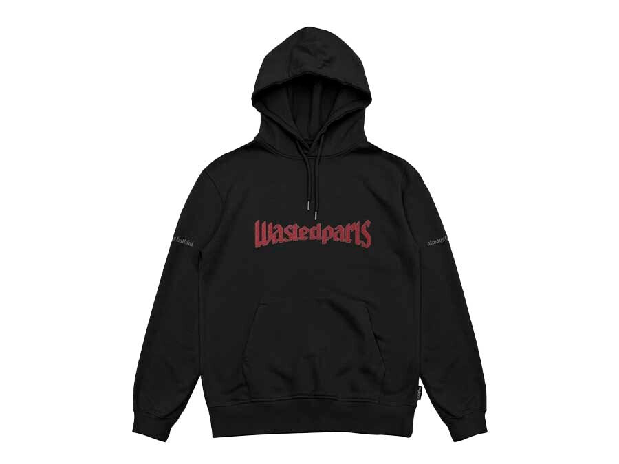 SUDADERA WASTED UNITED HOODIE BLACK