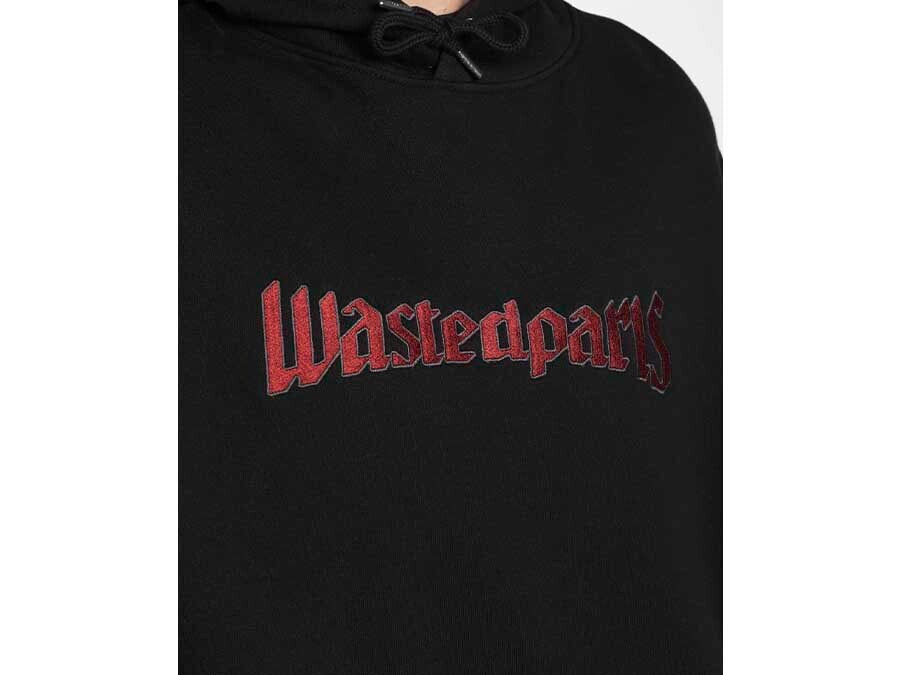 SUDADERA WASTED UNITED HOODIE BLACK