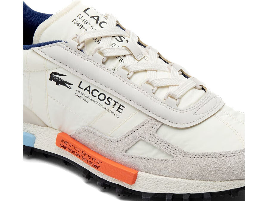 LACOSTE ELITE ACTIVE OFF WHITE NAVY
