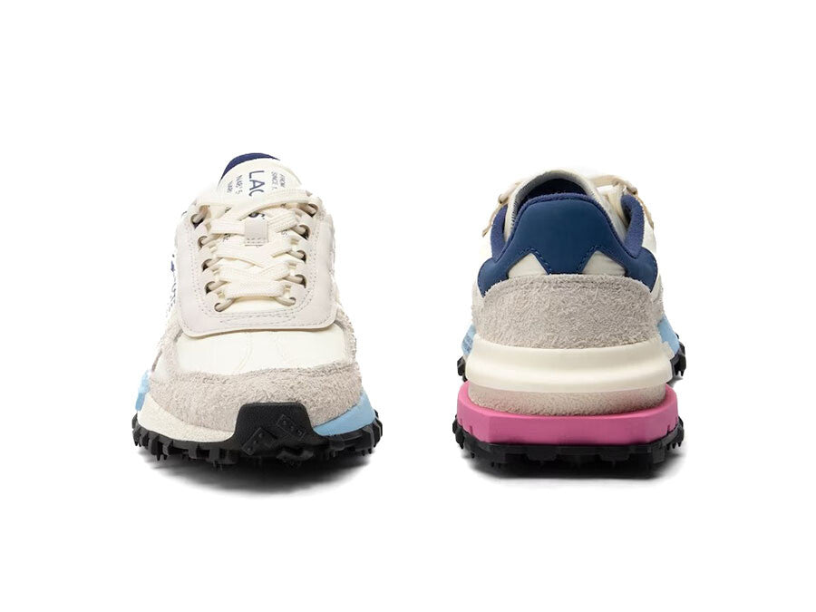 LACOSTE ELITE ACTIVE OFF WHITE PINK