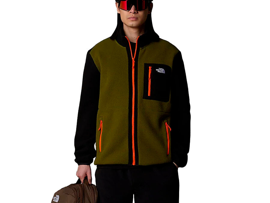 FORRO TNF M YUMIORI FULL ZIP FOREST OLIVE TN