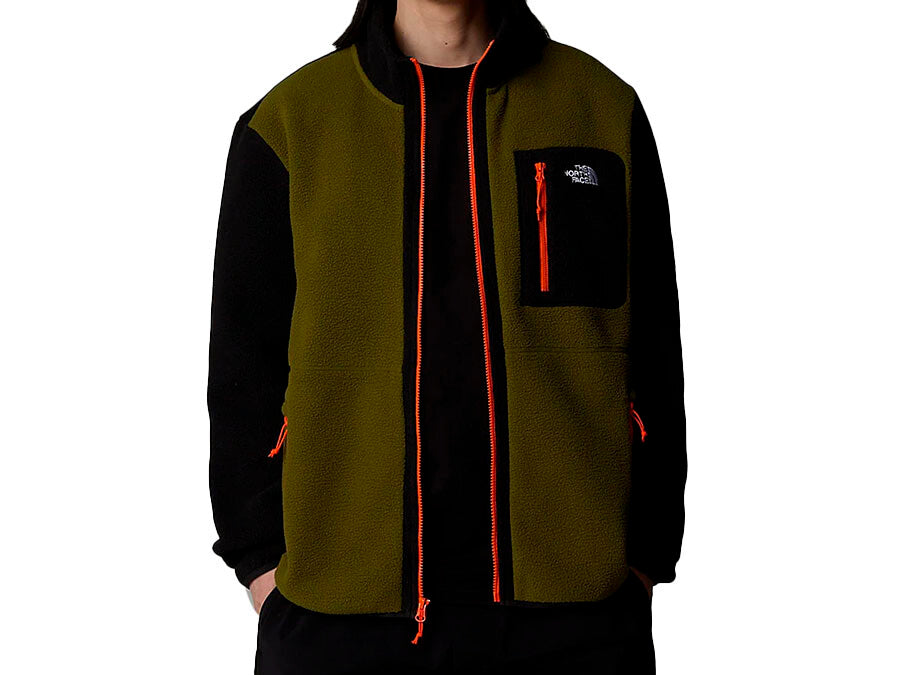 FORRO TNF M YUMIORI FULL ZIP FOREST OLIVE TN