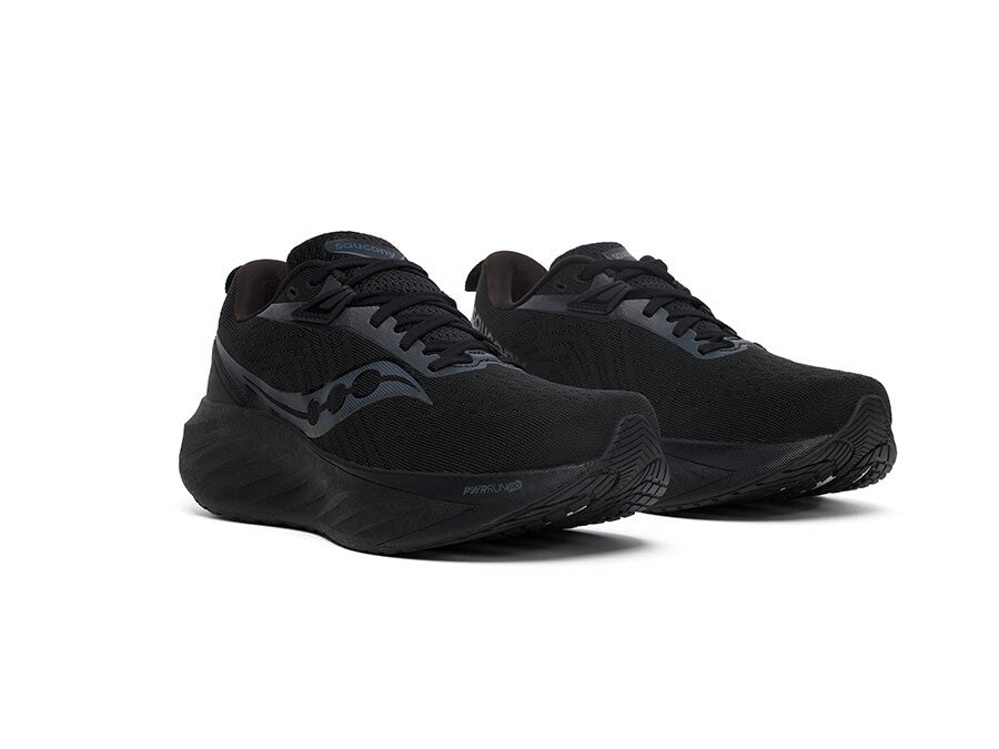 SAUCONY TRIUMPH 22 TRIPLE BLACK