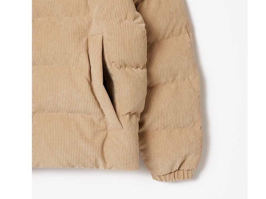 ABRIGO LACOSTE BLOUSON PANA MARRÓN