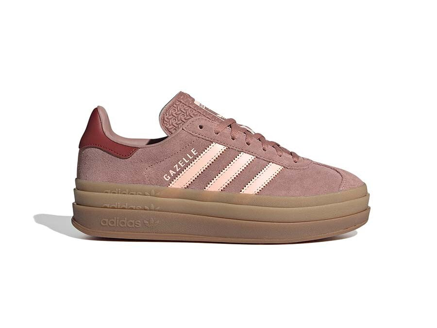 ADIDAS GAZELLE BOLD W MARRONES ROSAS