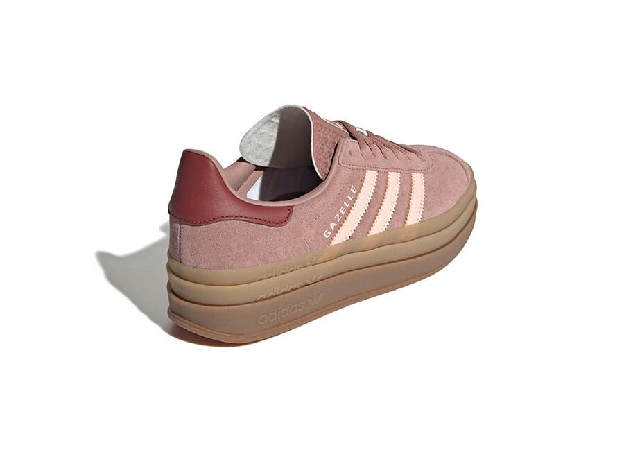 ADIDAS GAZELLE BOLD W MARRONES ROSAS