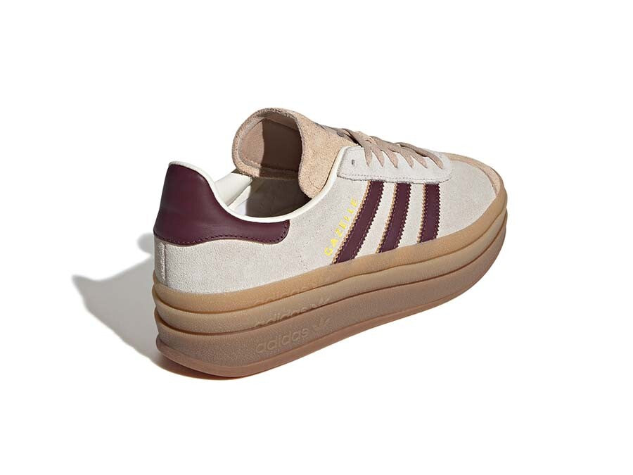 ADIDAS GAZELLE BOLD W CREMA BURDEOS