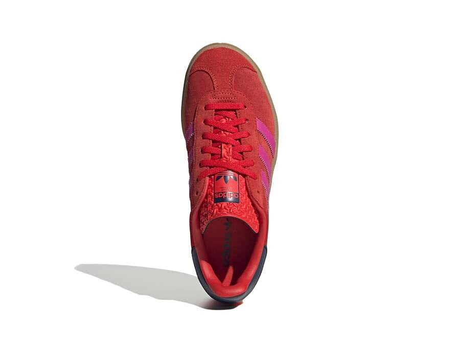 ADIDAS GAZELLE BOLD W ROJAS BANDAS ROSAS
