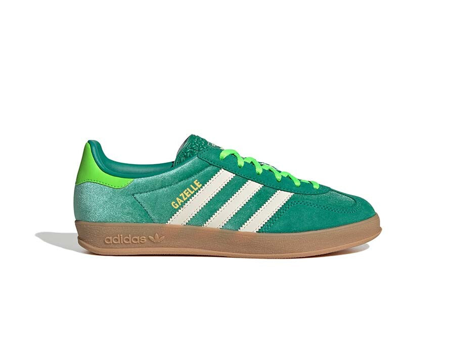 ADIDAS GAZELLE INDOOR W VERDES VELVET